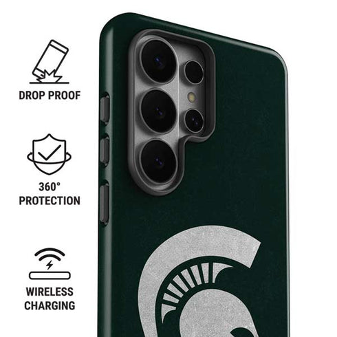 Michigan State University Spartans Logo Galaxy S26 Ultra Impact Case