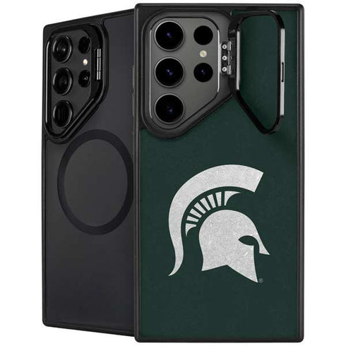 Michigan State University Spartans Logo Galaxy S26 Ultra Kickstand Case