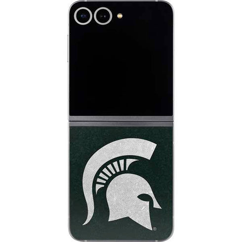 Michigan State University Spartans Logo Galaxy Z Flip6 Skin