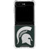Michigan State University Spartans Logo Galaxy Z Flip6 Clear Case