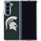 Michigan State University Spartans Logo Galaxy Z Fold5 5G Clear Case