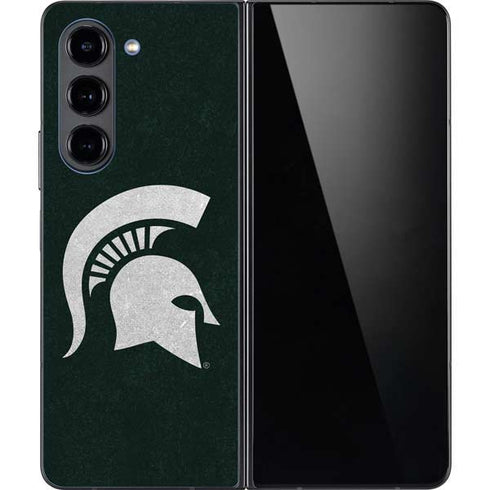 Michigan State University Spartans Logo Galaxy Z Fold5 5G Skin