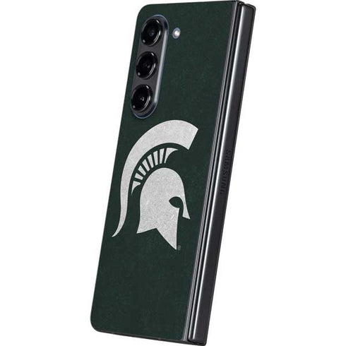 Michigan State University Spartans Logo Galaxy Z Fold5 5G Skin