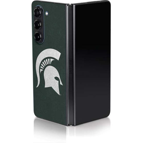 Michigan State University Spartans Logo Galaxy Z Fold5 5G Skin