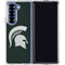 Michigan State University Spartans Logo Galaxy Z Fold6 Clear Case