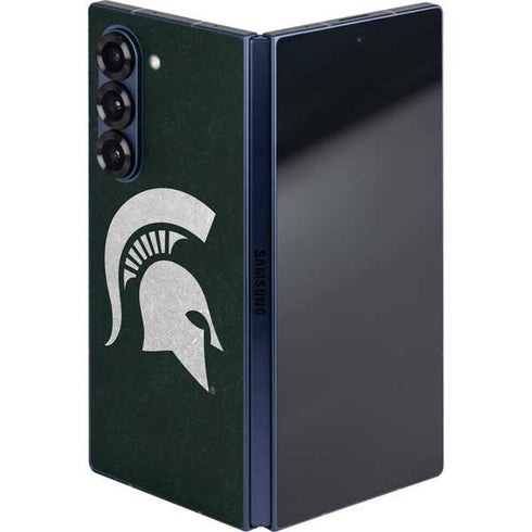 Michigan State University Spartans Logo Galaxy Z Fold6 Skin