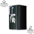Michigan State University Spartans Logo Galaxy Z Fold7 Clear Case
