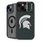 Michigan State University Spartans Logo iPhone 14 Kickstand Case