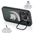 Michigan State University Spartans Logo iPhone 14 Pro Kickstand Case