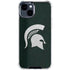 Michigan State University Spartans Logo iPhone 15 Clear Case
