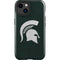 Michigan State University Spartans Logo iPhone 15 Impact Case