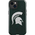 Michigan State University Spartans Logo iPhone 15 Impact Case