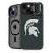 Michigan State University Spartans Logo iPhone 15 Kickstand Case