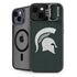 Michigan State University Spartans Logo iPhone 15 Kickstand Case