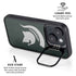 Michigan State University Spartans Logo iPhone 15 Kickstand Case