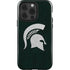 Michigan State University Spartans Logo iPhone 15 Pro Impact Case