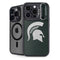 Michigan State University Spartans Logo iPhone 15 Pro Kickstand Case