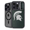 Michigan State University Spartans Logo iPhone 15 Pro Max Kickstand Case