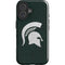 Michigan State University Spartans Logo iPhone 16 Impact Case