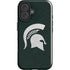 Michigan State University Spartans Logo iPhone 16 Impact Case