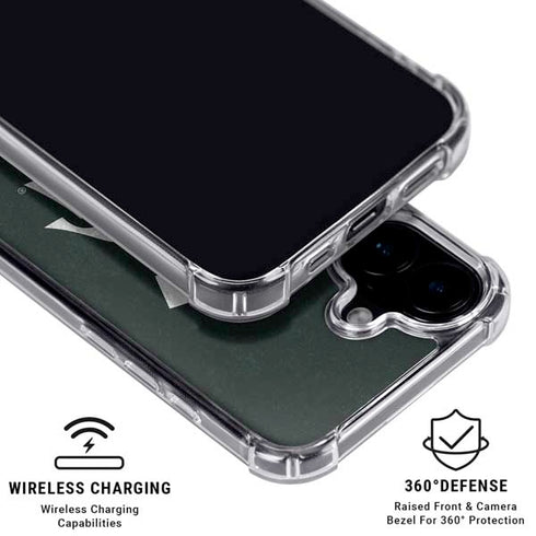 Michigan State University Spartans Logo iPhone 16 MagSafe Case