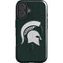 Michigan State University Spartans Logo iPhone 16 Magsafe Impact Case