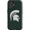 Michigan State University Spartans Logo iPhone 16 Plus Impact Case