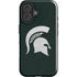 Michigan State University Spartans Logo iPhone 16 Plus Impact Case