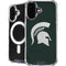 Michigan State University Spartans Logo iPhone 16 Plus MagSafe Case