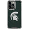 Michigan State University Spartans Logo iPhone 16 Pro Clear Case