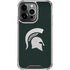 Michigan State University Spartans Logo iPhone 16 Pro Clear Case