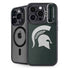 Michigan State University Spartans Logo iPhone 16 Pro Kickstand Case