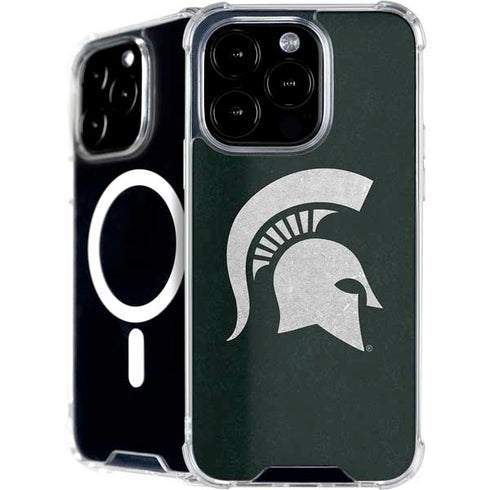 Michigan State University Spartans Logo iPhone 16 Pro MagSafe Case