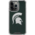 Michigan State University Spartans Logo iPhone 16 Pro Max Clear Case