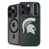 Michigan State University Spartans Logo iPhone 16 Pro Max Kickstand Case