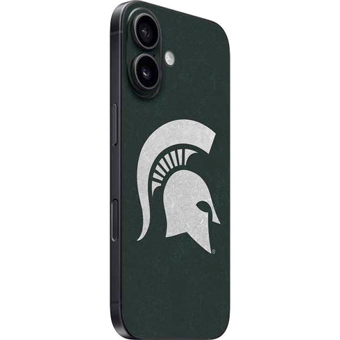 Michigan State University Spartans Logo iPhone 16 Skin