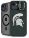 Michigan State University Spartans Logo iPhone 16e Kickstand Case