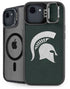 Michigan State University Spartans Logo iPhone 16e Kickstand Case