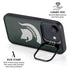Michigan State University Spartans Logo iPhone 16e Kickstand Case