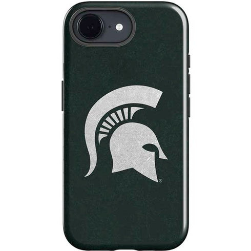 Michigan State University Spartans Logo iPhone 16e Impact Case