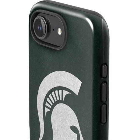 Michigan State University Spartans Logo iPhone 16e Impact Case