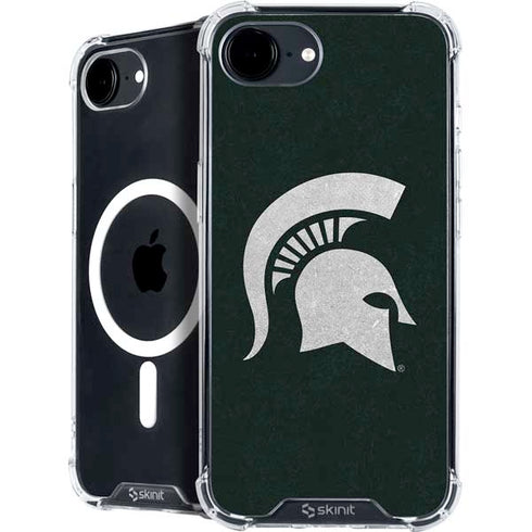 Michigan State University Spartans Logo iPhone 16e MagSafe Case