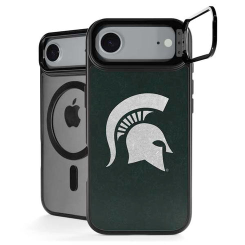 Michigan State University Spartans Logo iPhone 17 Air Kickstand Case