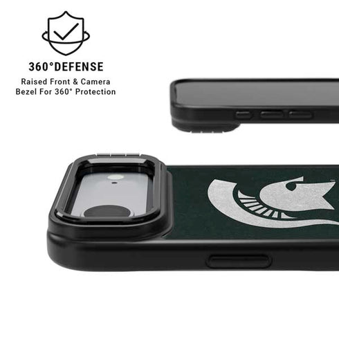 Michigan State University Spartans Logo iPhone 17 Air Kickstand Case