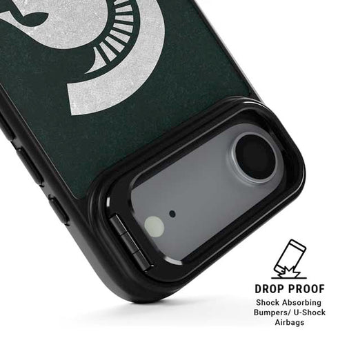 Michigan State University Spartans Logo iPhone 17 Air Kickstand Case