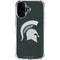 Michigan State University Spartans Logo iPhone 17 Clear Case