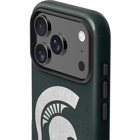 Michigan State University Spartans Logo iPhone 17 Pro Impact Case