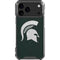 Michigan State University Spartans Logo iPhone 17 Pro Max Clear Case