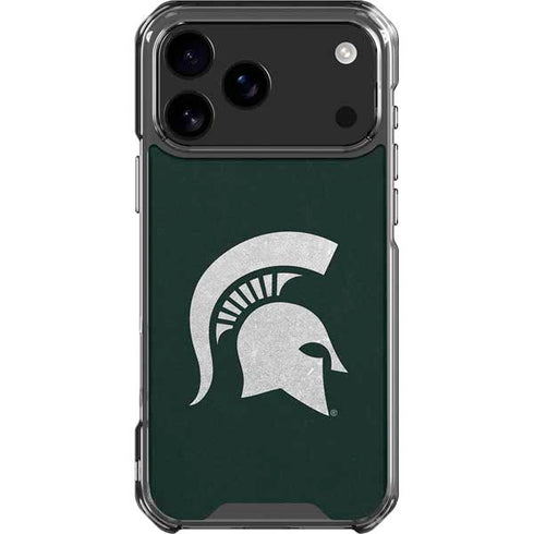 Michigan State University Spartans Logo iPhone 18 Pro Max Clear Case
