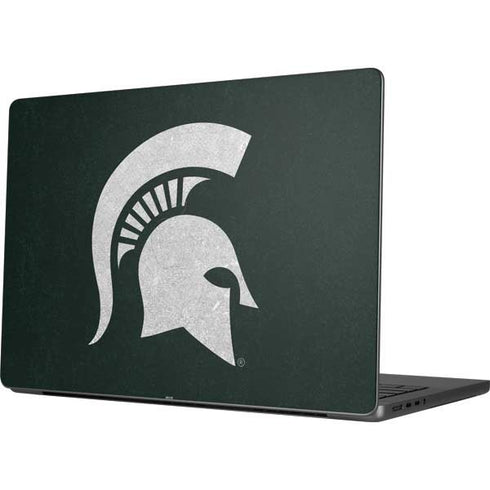 Michigan State University Spartans Logo Apple MacBook Pro 14-inch Skin